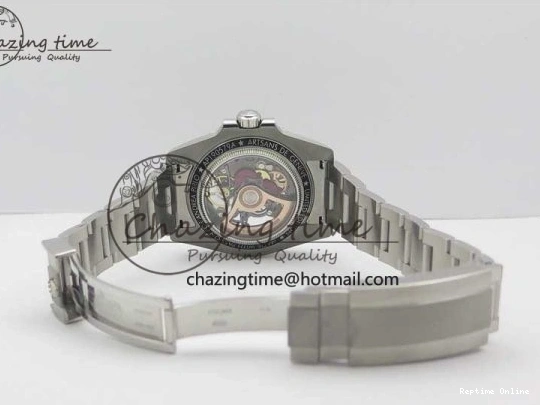 0224 Durable Andrea Pirlo Project Skeleton Submariner SS VRF Best Edition on SS Bracelet SA 2985